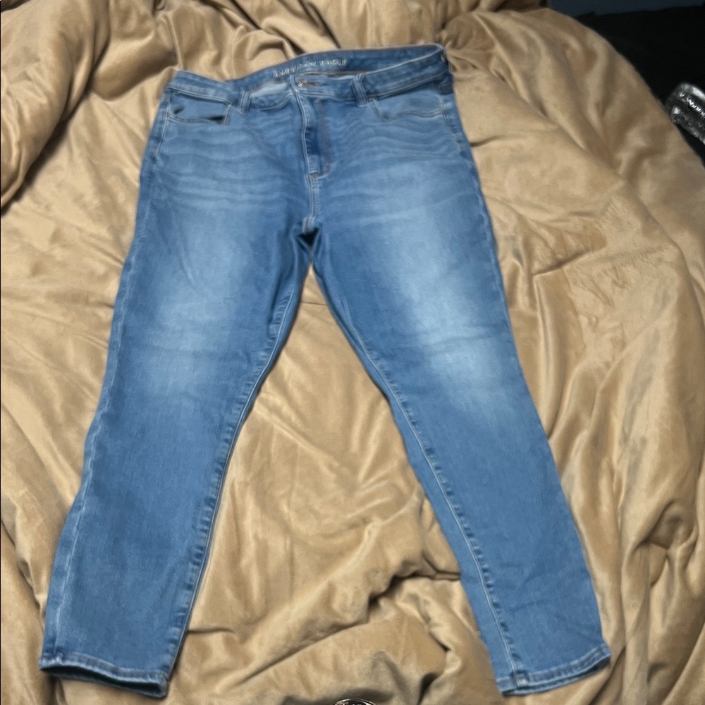American Eagle Outfitters Light Blue Skinny Jeans